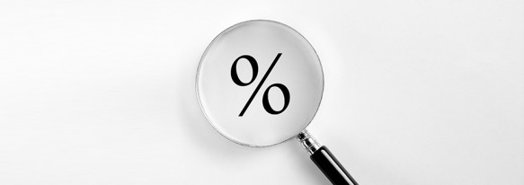 Percent symbol in the microscope